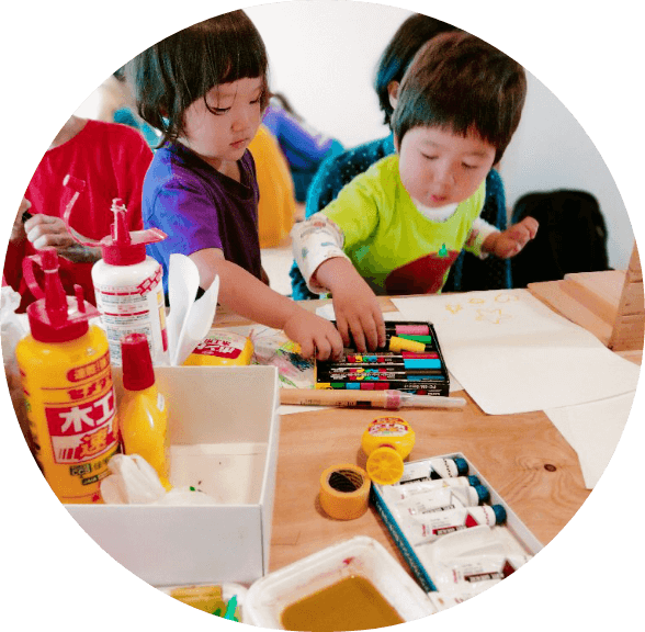 画像：子供たち