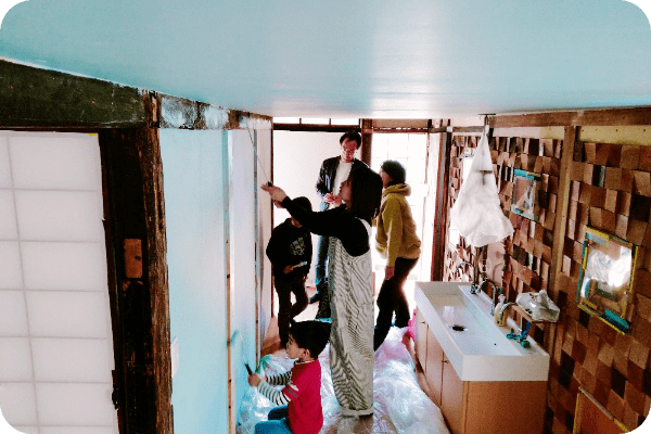 画像：古民家ワークショップ