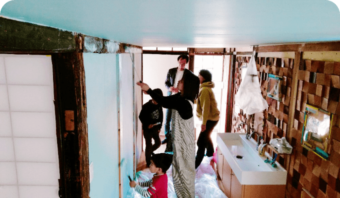 画像：古民家ワークショップ